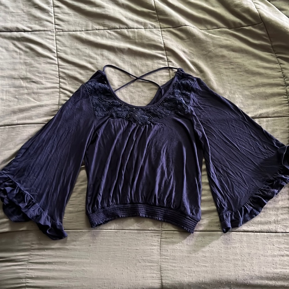 Long sleeve blouse